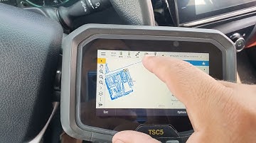 TCS5 set frequency TRIMBLE ACCESS