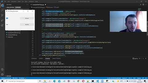 PyQt5 : FileDialog Kullanımı (QFileDialog) #14 #pyqt5 #python #pyqtqwidgets #widget #qfiledialog