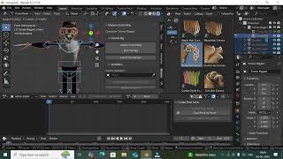 how to make pose library in blender.
