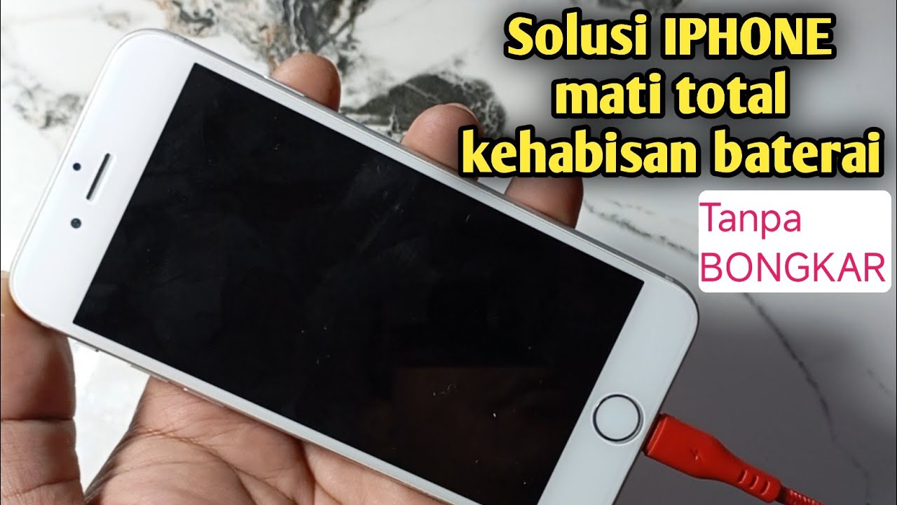 Cara Mengatasi Iphone Mati Total Karena Habis Baterai | How to fix