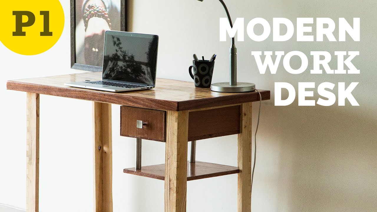 Modern Style Work Desk – How To Build Youtube - modern style work desk – how to build youtube -