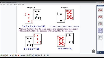 Exponential Notation Game