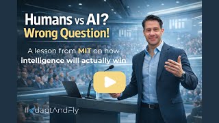 Humans vs AI Wrong Question! A lesson from MIT on how intelligence will actually win!