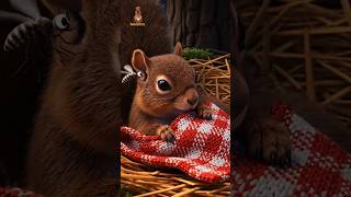 Mosquito Disturb The Female Squirrel