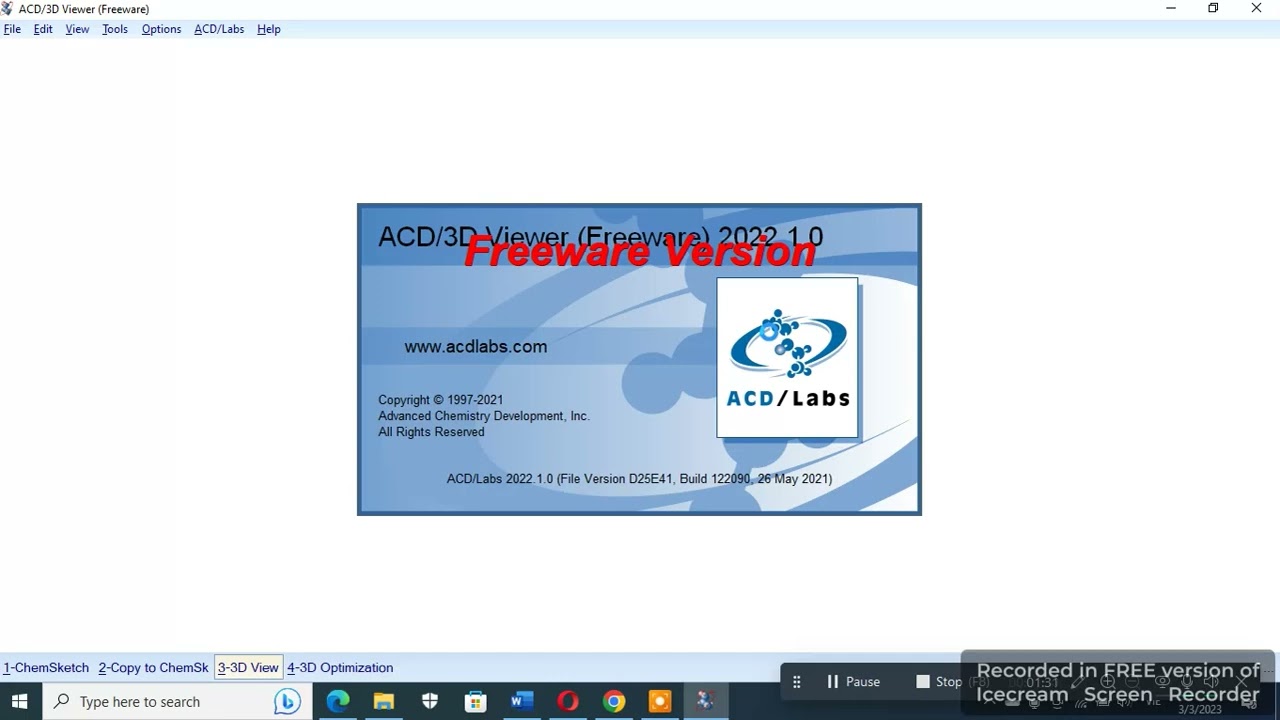 Dùng phần mềm chemsketch để vẽ công thức cấu tạo của H2O và H2SO4