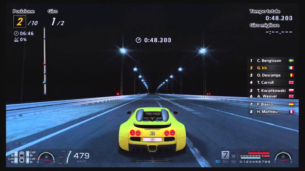 Bugatti Veyron over 500 Km/h - GT6 - YouTube