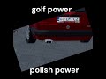 Golf power | #polishpower #golf #polishcardriving #edit