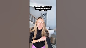 Top 8 Technicals You Must Know for the Investment Banking Interview