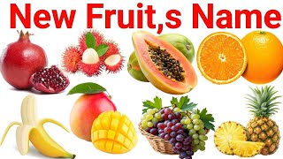 20 Fruits Name for Kids 🍎🍌 | Learn Fruits with Pictures | Fun Educational Video for Children