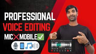 Voice Editing Like a Pro in Mobile | Professional Voice Editing Tutorial | Clean Voice Like Studio