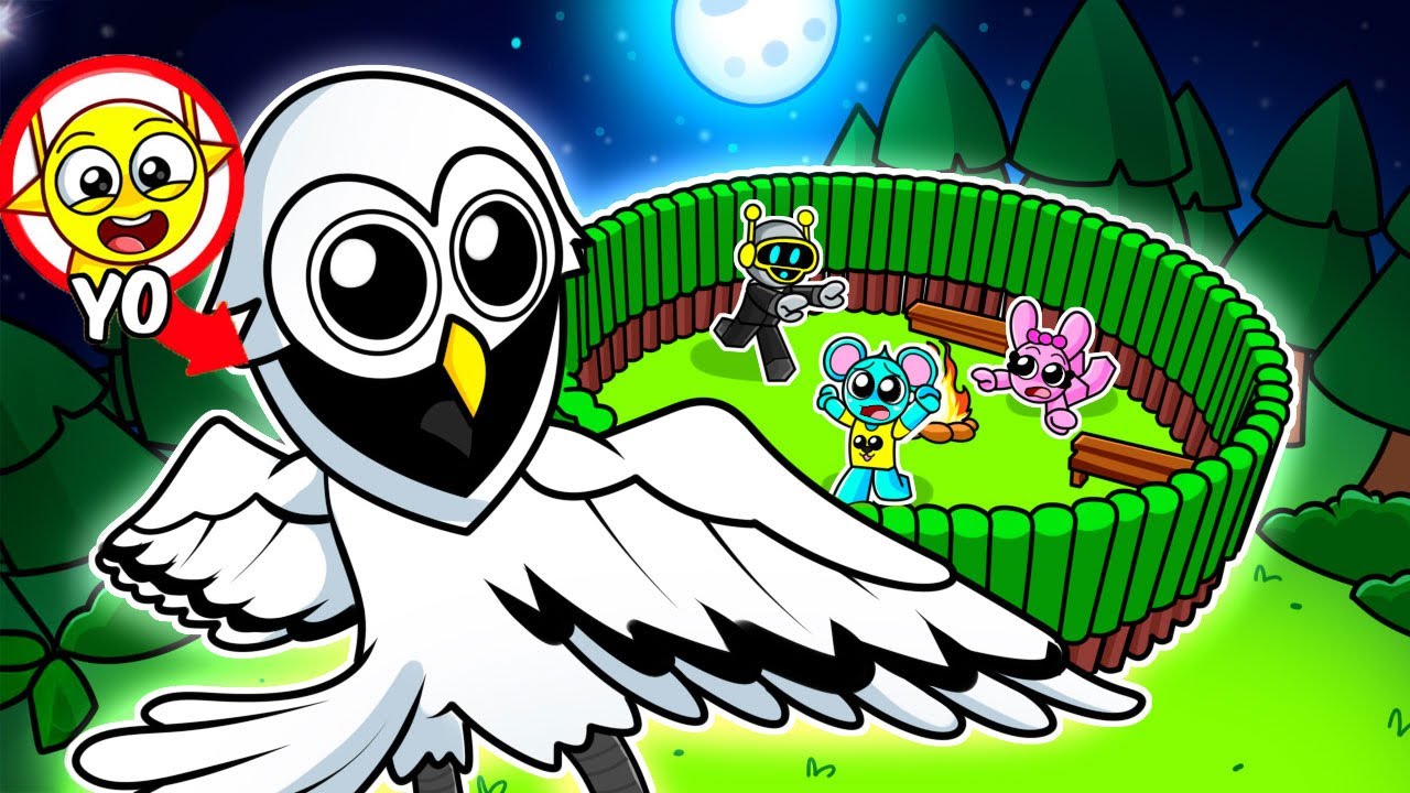 Me HICE PASAR por el BÚHO de 99 NOCHES EN EL BOSQUE en Roblox!