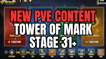 NEW PvE Endgame Content! Tower of Mark stage 31+ |  IMR - [Infinite Magicraid]