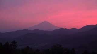 丹沢-ヤビツ峠の夜景 　 Night view of Yabitsu Pass -Tanzawa