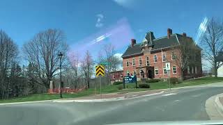 First Possible Route for Road test in Hampton, NB