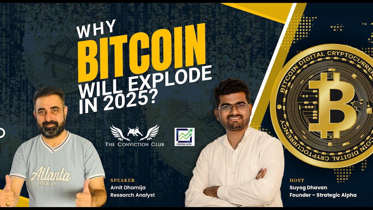 Why Bitcoin Will Explode in 2025? | Amit Dhamija| Strategic Alpha