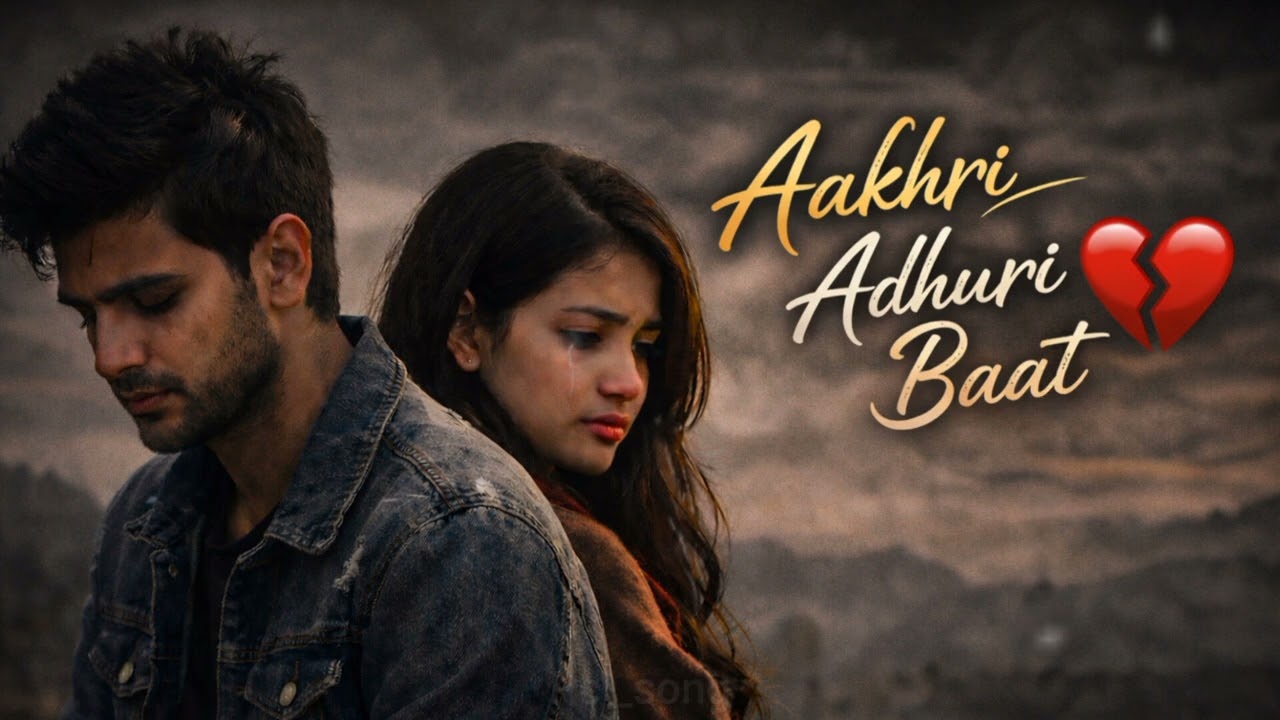 Aakhri Adhuri Baat | heart broken 💔 lofi song | sad song | #