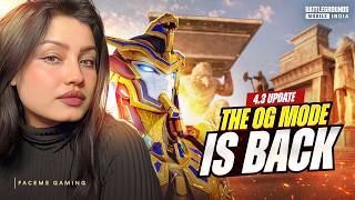 BGMI BAN AGAIN SOON?😒OG PHAROAH EVENT GAMEPLAY #bgmilive #girlgamer #pubgmobile #live