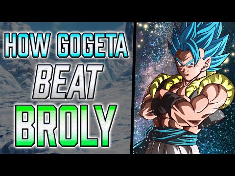 Gogeta Blue's Secret To Beat Broly