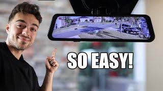 Famous Easiest Mirror Dash Cam Install - Pelsee P12 Pro Max Mirror Dash Cam Net Worth
