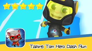 Talking Tom Hero Dash Run Day 131 Obstacle Crazy Walkthrough Recommend index five stars screenshot 3