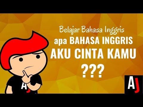 Apa Bahasa Inggrisnya Aku Cinta Kamu