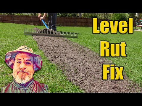 Leveling Bumpy Lawn