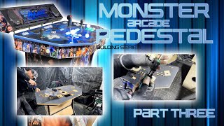 Arcade Pedestal Monster Build - Part 3 of 6:  'Cabinet & Controlpanel' by TheDanielSpies_Arcades 3,691 views 2 years ago 10 minutes, 39 seconds