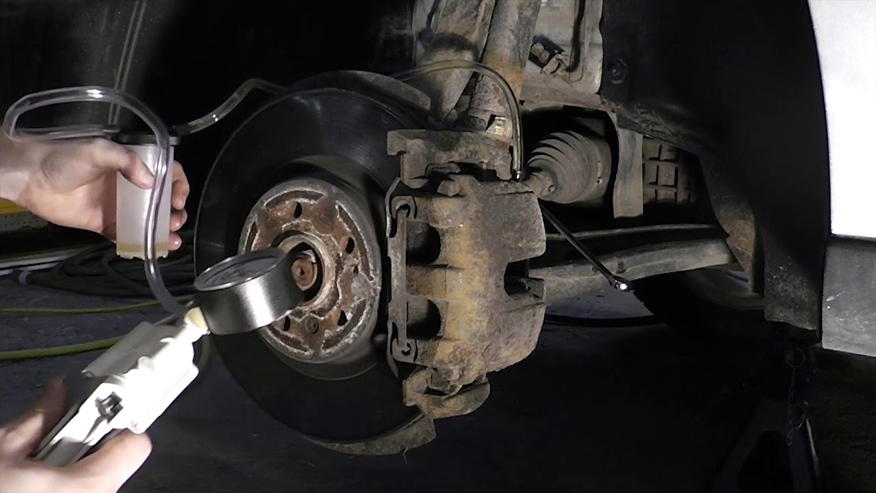 Mercedes DIY Brake Bleed YouTube