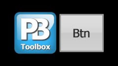 PBToolbox Powerbuilder Button demonstration