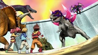 Dinosaur king - Battle against Gigas Round 1 - resound