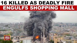 China Fire: 16 Killed As Deadly Fire Engulfs Shopping Mall In Southwestern China