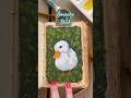 Little Duck 🪿 #ytshort #gouache #paintingtutorial #gouachetutorial