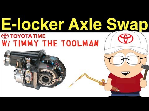 E-Locker Axle Swap + Wiring How-To