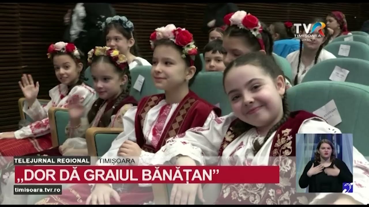 Peste 100 de copii de la școli din Timiș s-au întrecut în grai bănățean #StiriRegionale