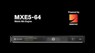 Dynacord MXE5-64 Matrix Mix Engine with SONICUE 1.4 Sound System Software