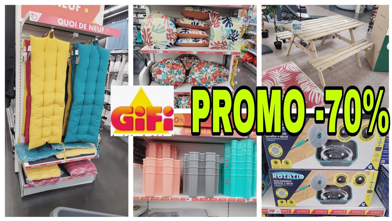 GIFI🌟PROMO -70% & ARRIVAGES 07.06.23 