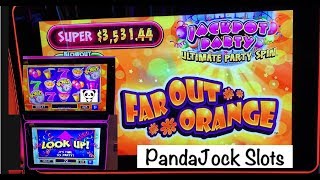 Jackpot Party and Dancing Drums! Using freeplay for Vegas money! screenshot 5