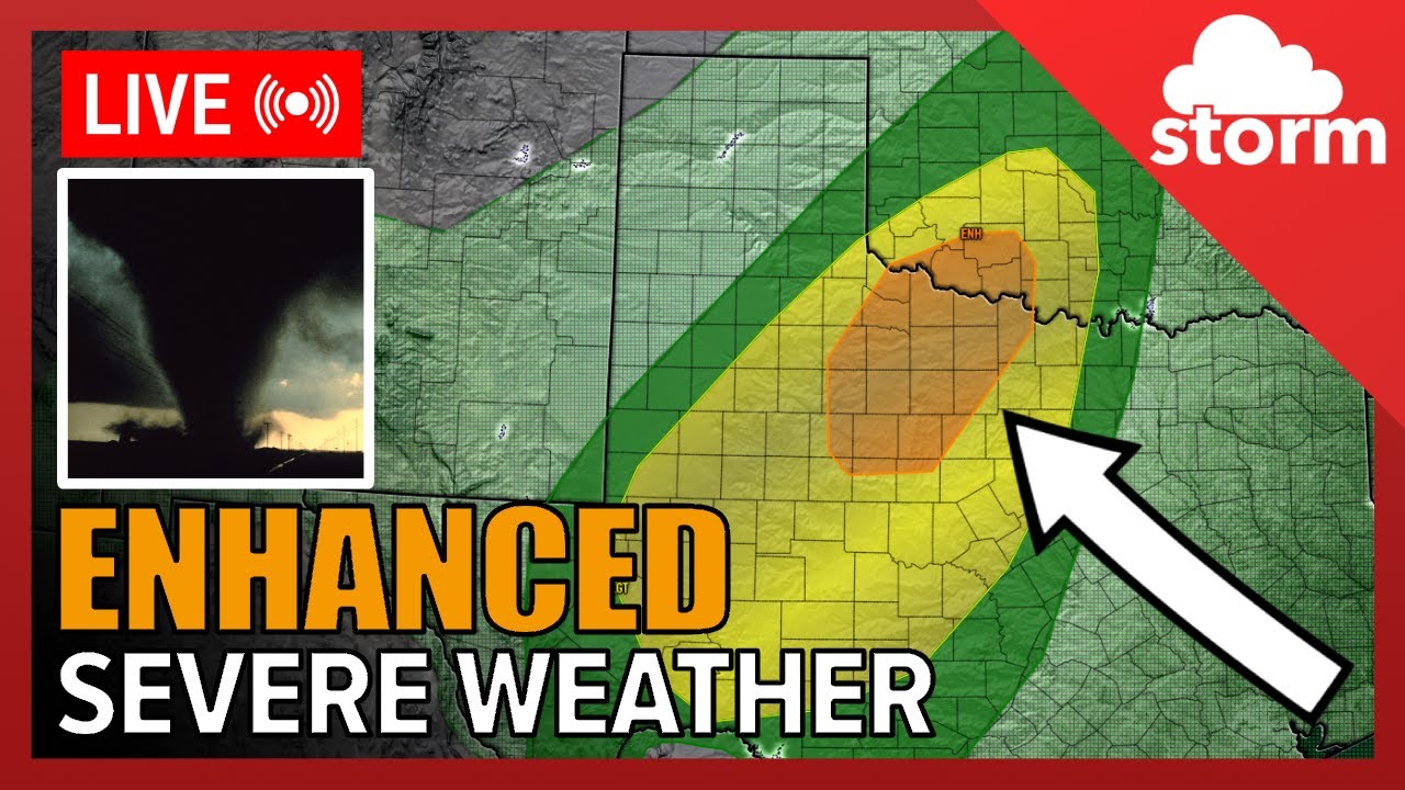 🔴 LIVE Texas Severe Weather Threat - Wind, Tornadoes Possible - YouTube