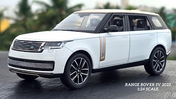 Unboxing Range Rover SV 1/24 Scale Licensed Diecast Model