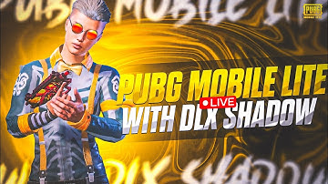 PUBG MOBILE LITE LIVE STREAM | NEW UPDATE CRASH PROBLEM FIX | DLX SHADOW