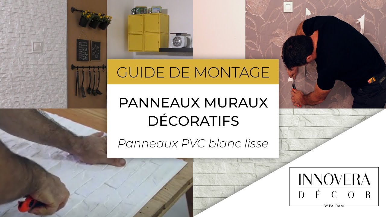 Kit de moulures murales prêt à assembler, lambris Modern Mouldings prédécoupés, 6 cm - Panneau mural résistant - Revêtement autocollant, revêtement mural personnalisable - Canada