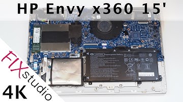 HP Envy x360 15’ - disassemble [4k]