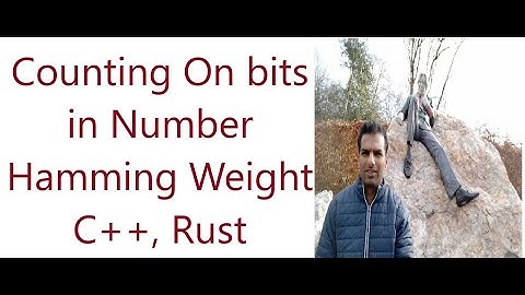 Counting On Bits, Hamming Weight