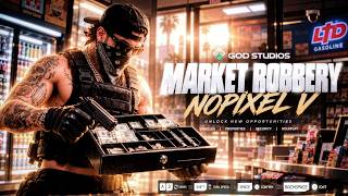 FiveM Store Robbery Script | Armed NPCs, 3D Safe Cracking & 20 Stores