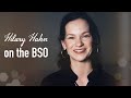 Hilary Hahn on the BSO