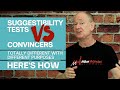 Learn Hypnosis - Suggestibility Tests vs Convincers