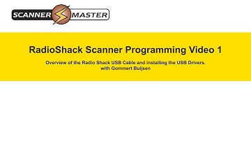 RadioShack Scanner Programming Video 1 by Scanner Master