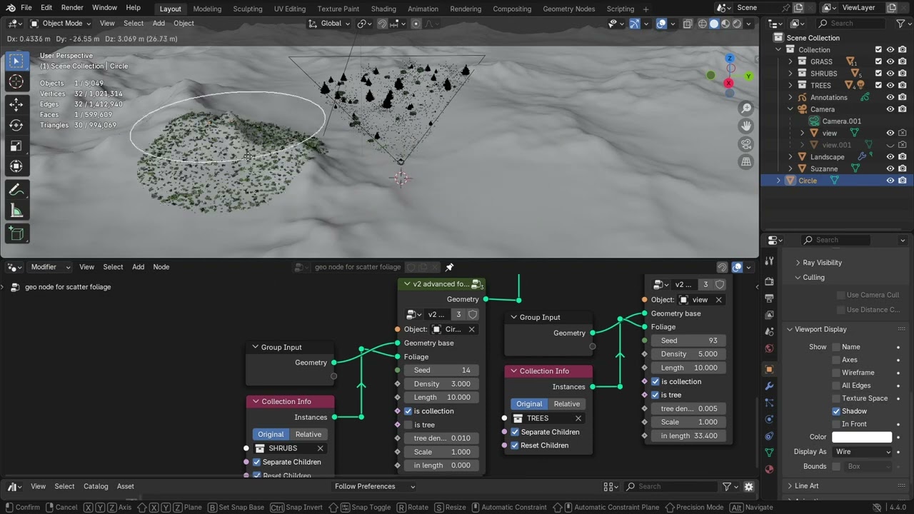 Blender - Advanced Particle System