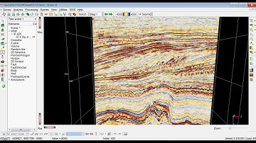 Change Z-scale of a 3D Scene in OpendTect