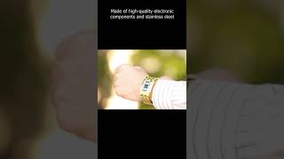 This Blue LED Digital Watch Comes With Creative binary time mode display